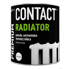 Эмаль акриловая для радиаторов CONTACT белая 2,5 л