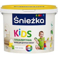 Фарба латексна для інтер'єрів Sniezka Kids біла 13,5л
