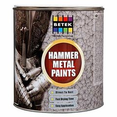 Эмаль молотковая BETEK Hammer Rustblock Paint бронза 0,75 мл УЦЕНКА!!!