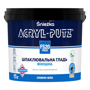 Шпаклевка полимерная Sniezka ACRYL-PUTZ FS20 Finisz 0,5 кг