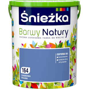 Краска интерьерная латексная Sniezka Barwy Natury 117 лунная ночь 5 л