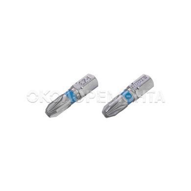 Отвертки и отверточные насадки Комплект отверточных насадок PZ3 1/4"*25мм, S2, уп. 2шт., STORM INTERTOOL VT-0222