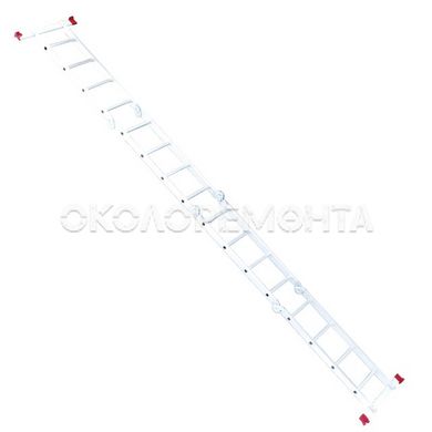 Лестницы и стремянки Лестница алюминиевая мультифункциональная трансформер 4x4 ступ. 4,62 м INTERTOOL LT-0029