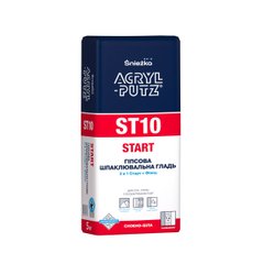 Шпаклевка гипсовая Sniezka ACRYL-PUTZ ST10 Start ( 2 в 1 Старт+Финиш ) 20 кг