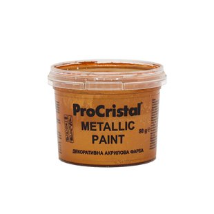 Декоративная краска ProCristal Metallic Paint IP-251 Золото 80 г