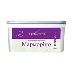 Декоративная штукатурка Марморино Ircom Decor 4,5 кг