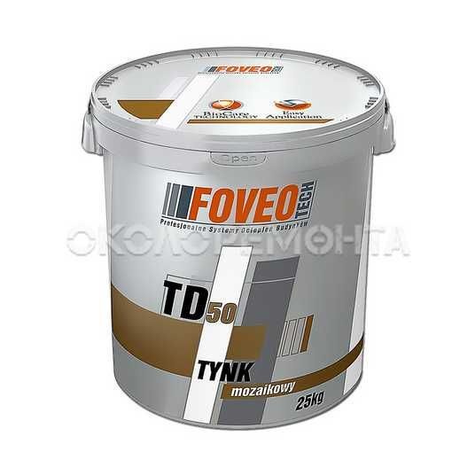 Мозаичная штукатурка FOVEO TECH TD50 зерно MS 02 (1,0 -1,6 мм) 25