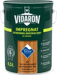 Просочення для деревини Імпрегнат Vidaron V04 грецький горіх 9 л