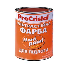 Краска полиуретановая ProCristal Hard Paint ИР-266 ПУ красно-коричневая 0,75 л