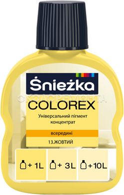 Универсальный пигментный концентрат Sniezka Colorex №90 черный 100 мл
