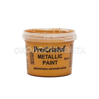Декоративная краска ProCristal Metallic Paint IP-251 Золото 80 г