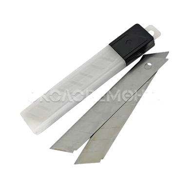 Ріжучий інструмент Комплект лез сегментних 18 мм - 10 шт. INTERTOOL HT-0518