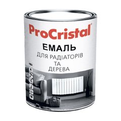 Эмаль акриловая ProCristal ИР-116 черная RAL 9005 0,8 л