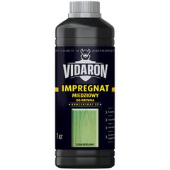 Біозахист для деревини мідний Імпрегнат Vidaron концентрат 1:9 сіро-зелений 5кг