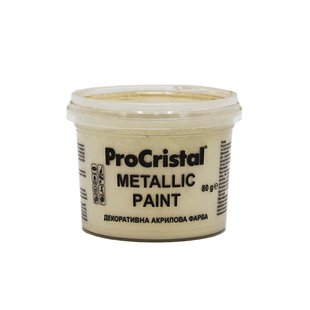 Декоративная краска ProCristal Metallic Paint IP-251 Золото 80 г