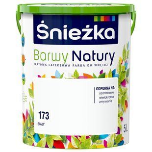 Фарба інтер'єрна латексна Sniezka Barwy Natury 117 місячна ніч 5 л