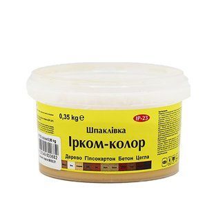 Шпаклівка по дереву Ірком-колор ІР-23 ясень 1,5 кг
