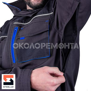 Куртка STEELUZ синя, розмір MT (48-50), зріст 182-188