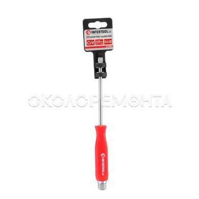 Отвертки и отверточные насадки Отвертка ударная SL6*125 мм, Cr-V INTERTOOL HT-0483