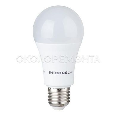 Светодиодные лампы Светодиодная лампа LED 15 Вт, E 27, INTERTOOL LL-0017