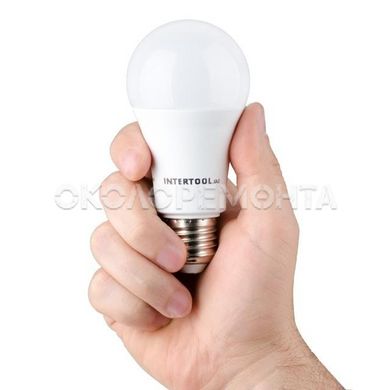 Светодиодные лампы Светодиодная лампа LED 15 Вт, E 27, INTERTOOL LL-0017