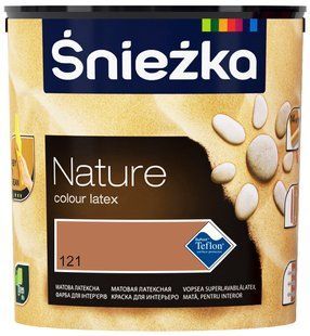 Краска интерьерная латексная Sniezka Nature 137T поле подсолнухов 2,5 л