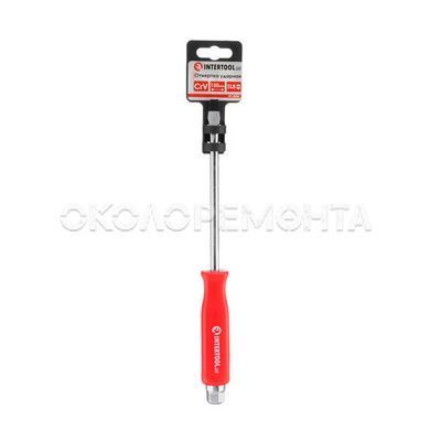 Отвертки и отверточные насадки Отвертка ударная SL8*150 мм, Cr-V INTERTOOL HT-0484