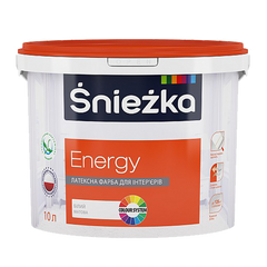 Фарба латексна для інтер'єрів Sniezka Energy біла 14кг