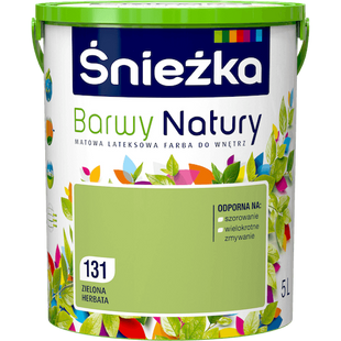 Фарба інтер'єрна латексна Sniezka Barwy Natury 117 місячна ніч 5 л