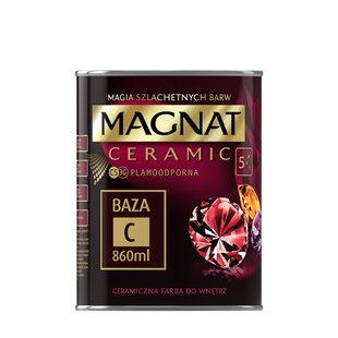 Краска керамическая MAGNAT CERAMIC база А белая 0,9 л