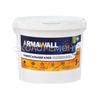 Клей для стекловолокна и флизелина ARMAWALL 5 кг
