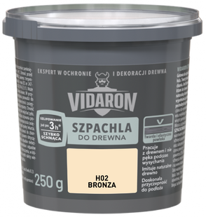 Шпаклівка акрилова для дерева Vidaron палісандр H12 250 г