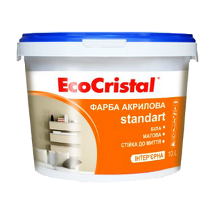 Краска интерьерная Ирком EcoCristal Стандарт ИР–231 10 л