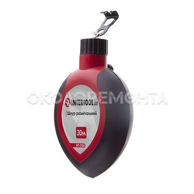 Измерительный инструмент Шнур отбивочный 30 м с корректором INTERTOOL MT-2506