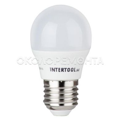 Світлодіодні лампи Світлодіодна лампа LED 5 Вт, E 27, INTERTOOL LL-0112