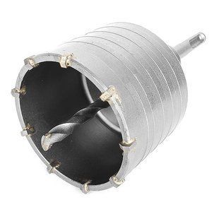 Сверла Комплект: сверло корончатое по бетону 75 мм+Переходник SDS Plus 100мм INTERTOOL SD-7075