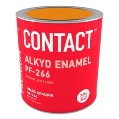 Эмаль для пола ПФ-266 Днепр-Контакт красно-коричневая 2,8 кг