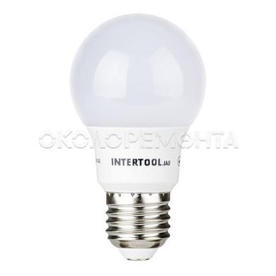 Світлодіодні лампи Світлодіодна лампа LED 7 Вт, E 27, INTERTOOL LL-0003