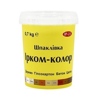 Шпаклівка по дереву Ірком-колор ІР-23 ясень 1,5 кг