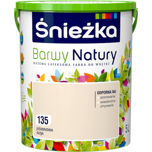 Фарба інтер'єрна латексна Sniezka Barwy Natury 117 місячна ніч 5 л