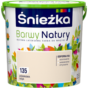 Краска интерьерная латексная Sniezka Barwy Natury 117 лунная ночь 5 л