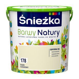 Краска интерьерная латексная Sniezka Barwy Natury 117 лунная ночь 5 л