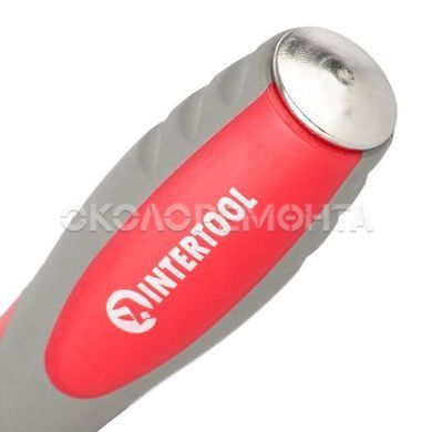 Режущий инструмент Стамеска 20мм, Cr-V, двухкомпонентная рукоятка INTERTOOL HT-3520