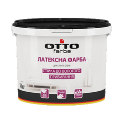 Фарба латексна для стін та стель OTTO farbe біла 14 кг
