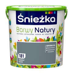 Краска интерьерная латексная Sniezka Barwy Natury 101 серебристая рожь 2,5 л