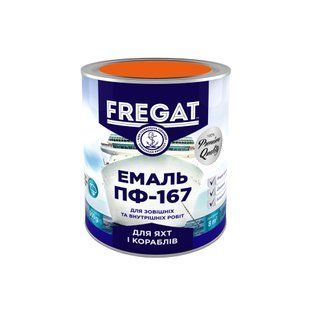 Емаль FREGAT для яхт і кораблів алкідна ПФ-167 яскраво-блакитна 2,8 кг