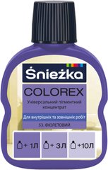 Універсальний пігментний концентрат Sniezka Colorex №90 чорний 100 мл
