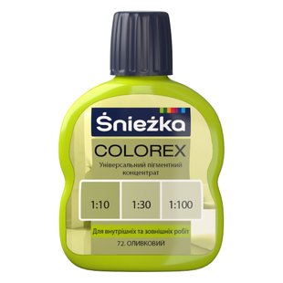 Универсальный пигментный концентрат Sniezka Colorex №90 черный 100 мл