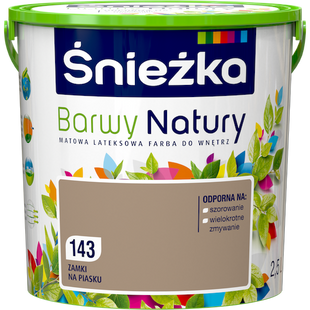 Краска интерьерная латексная Sniezka Barwy Natury 117 лунная ночь 5 л
