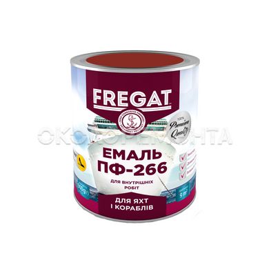 Эмаль для пола ПФ-266 FREGAT красно-коричневая 2,8 кг